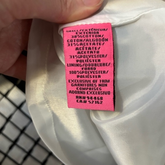 Betsey Johnson Black And White Floral-Applique Sheath Dress 0 New With Tag - Picture 6 of 6